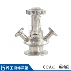 SGM-HT微調無菌取樣閥+位置顯示(PTFE)